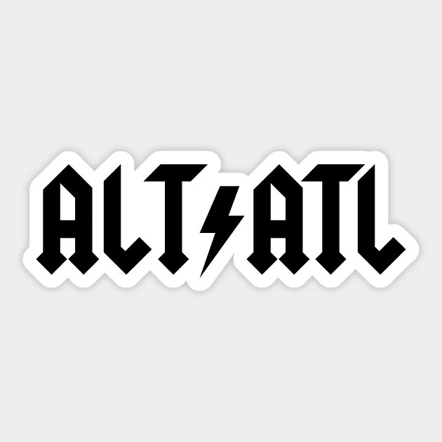 ALT ATL Sticker by Sneer Ware